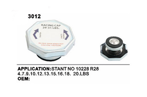 Tapa de radiador RC-3012