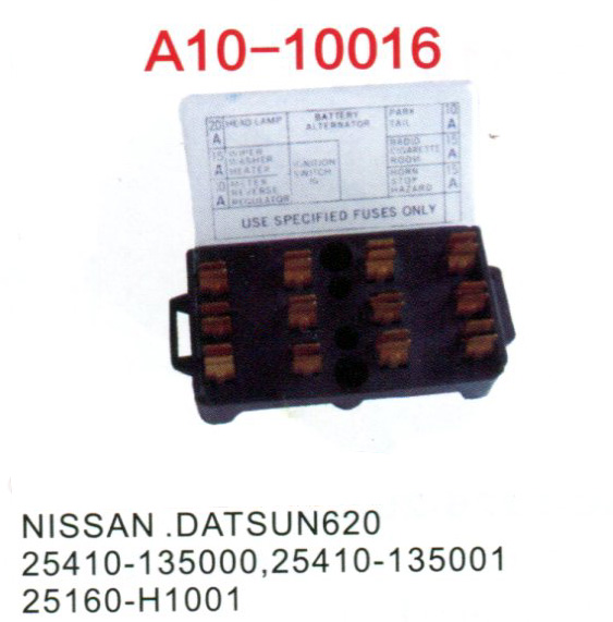 Car fuse and fuse box A10-10016