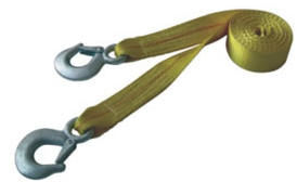 Ratchet tie down with rod hook T004
